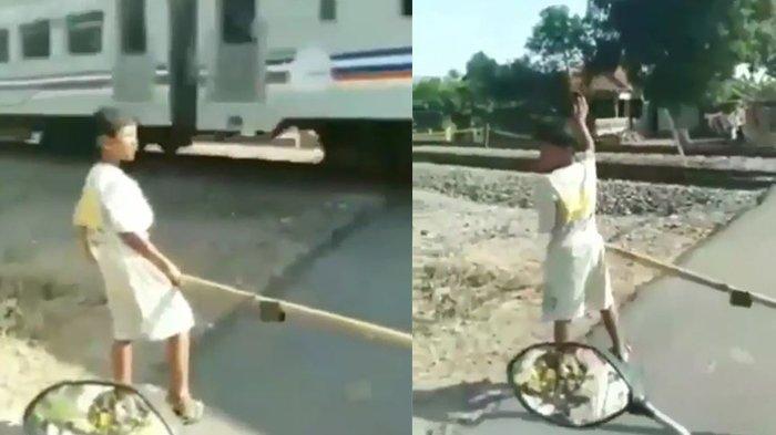 Bocah Penjaga Palang Pintu